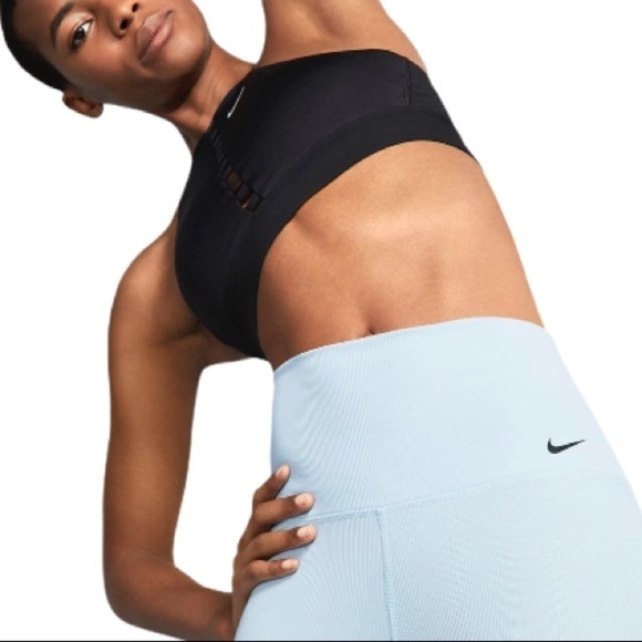 Nike Women’s 7/8 Ribbed Training Tights High Rise - Picture 7 of 11